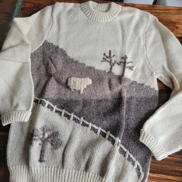 Vintage Rapaki Mahana New Zealand Wool Sweater - Picture 2 of 13